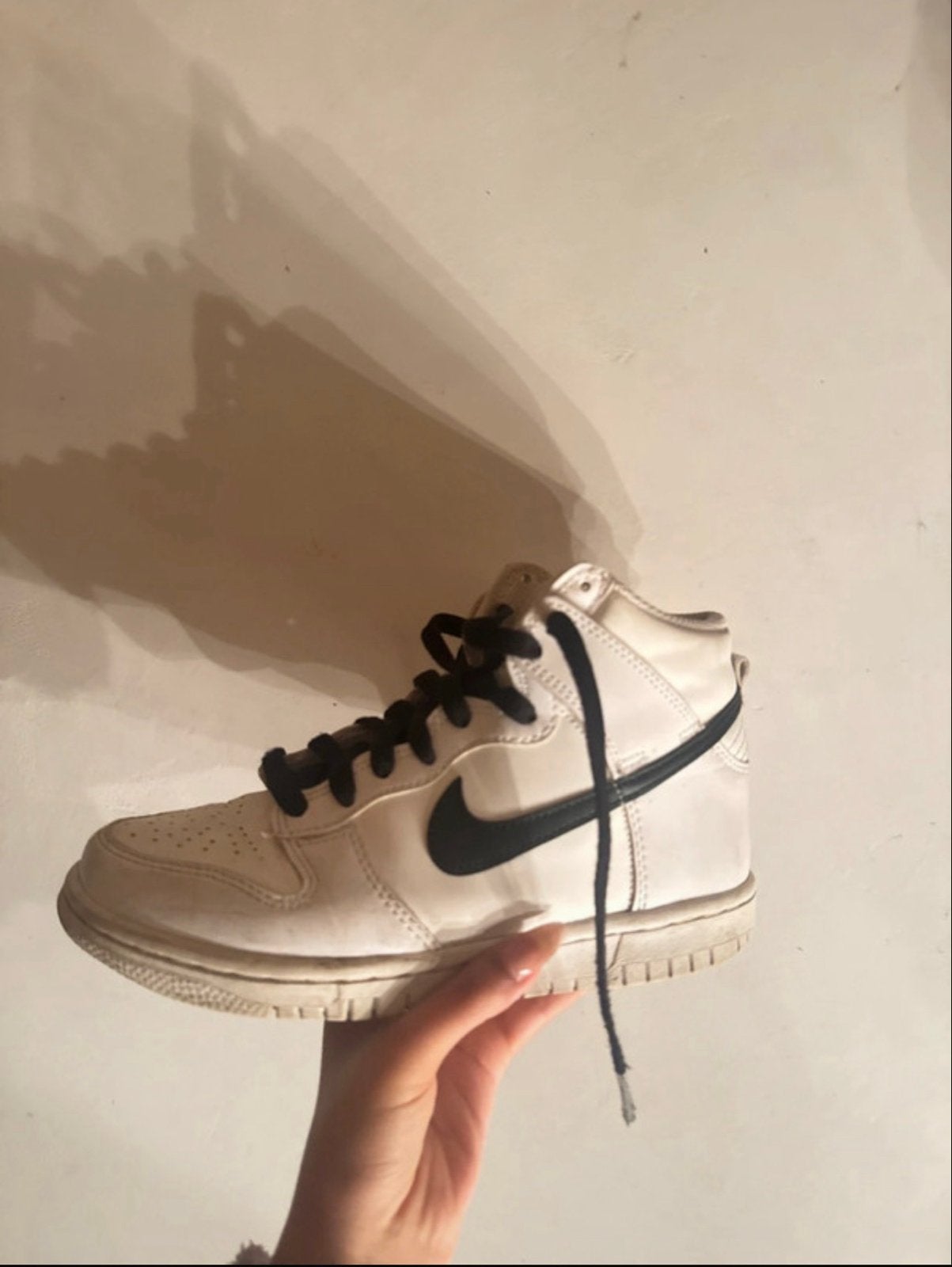 3 paar Nike Air Force sneakers - Maat 35, Kleding | Dames, Schoenen, Ophalen of Verzenden, Gedragen, Wit, Sneakers of Gympen