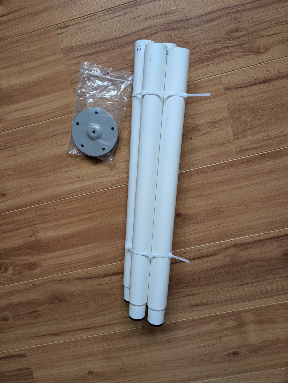 4x Verstelbare tafelpoten Ikea Olov, Ophalen, Gebruikt