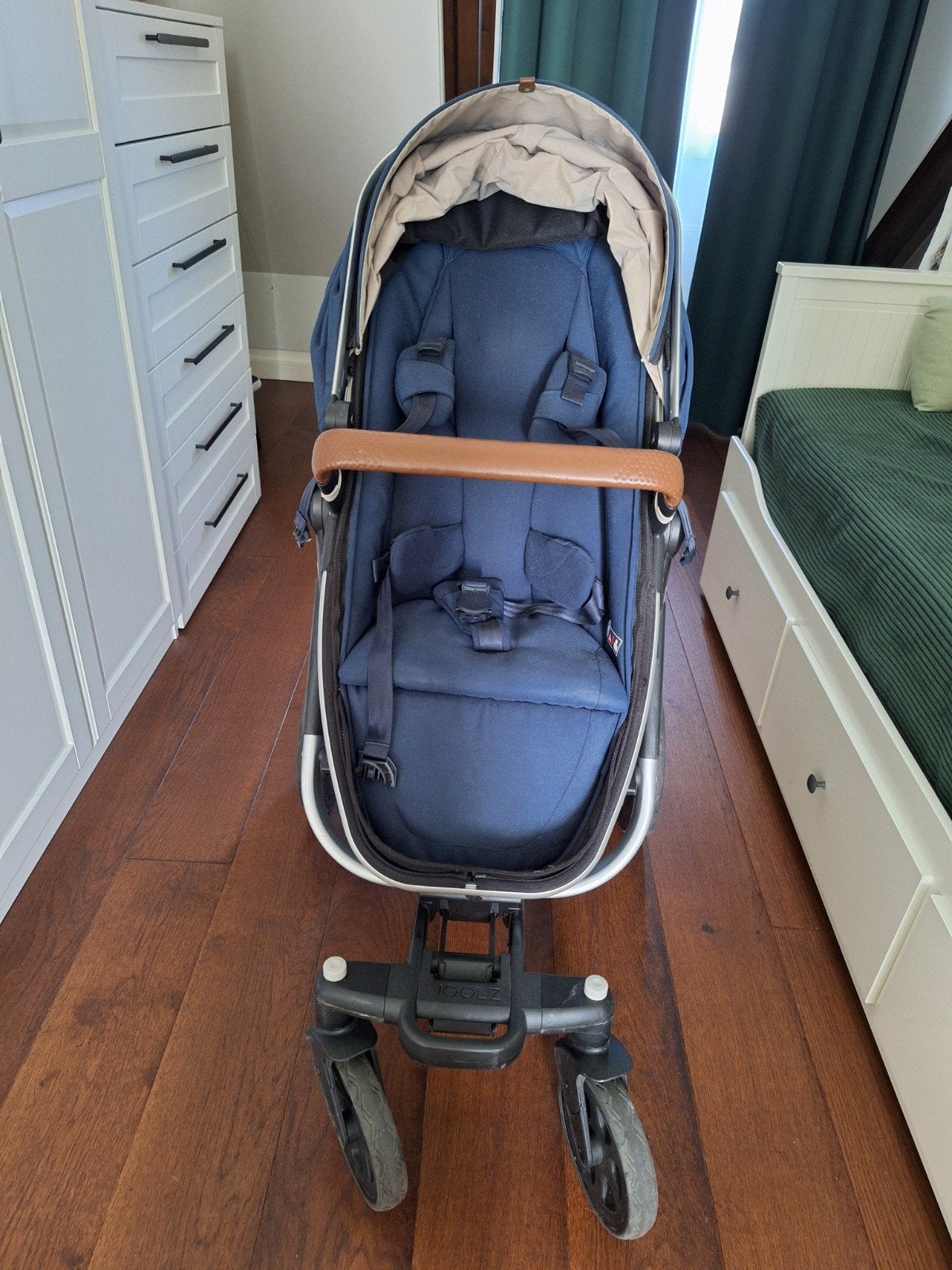 Foto 7 van Joolz Geo 2 Marine blauw met uitbreidingsset voor 2de kindje