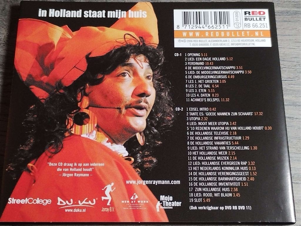 Jörgen Raymann ‎– In Holland Staat Mijn Huis [2 CD], Ophalen of Verzenden, Zo goed als nieuw