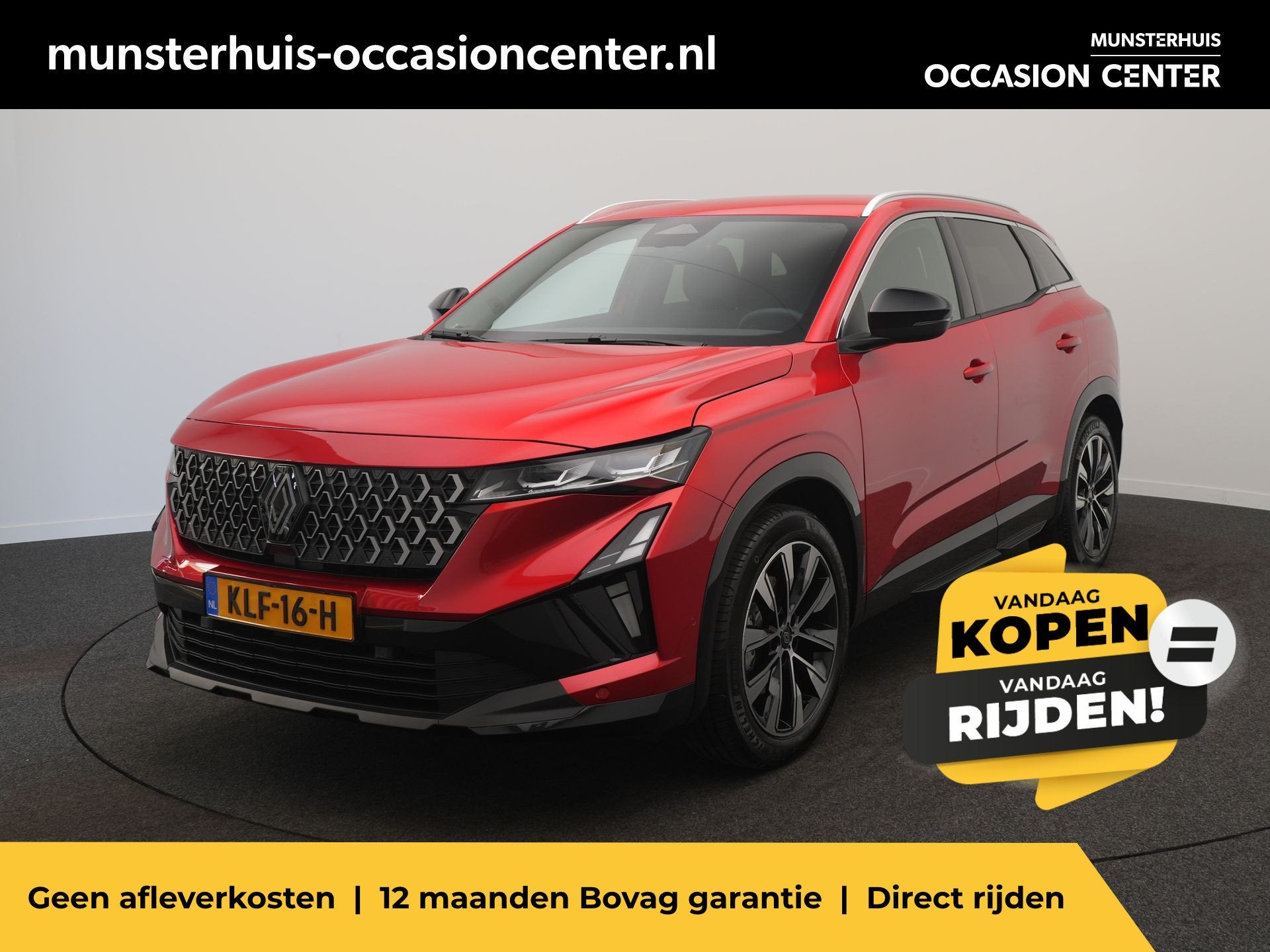 Renault Austral E-Tech Full Hybrid 200 Techno - RIJKLAARPRIJ, Auto's, 12 maanden, Gebruikt, 1199 cc, Bedrijf