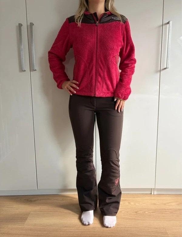 Toni Sailer skibroek corrigerend softshell donkerbruin 36, Kleding | Dames, Broek, Ophalen of Verzenden, Zo goed als nieuw, Maat 36 (S)