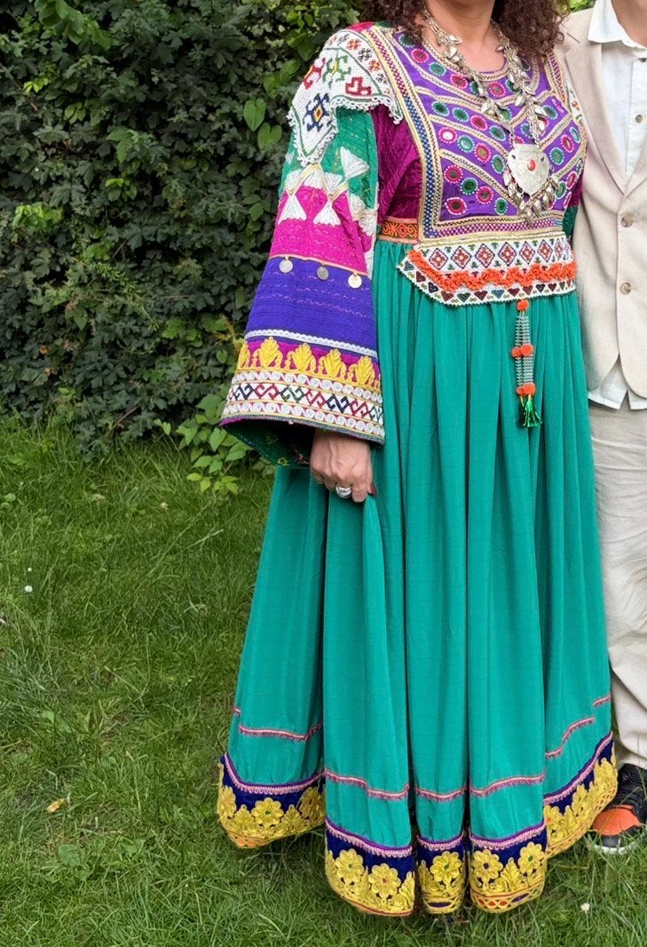 Afghaanse jurk, Ophalen of Verzenden, Zo goed als nieuw, Overige typen