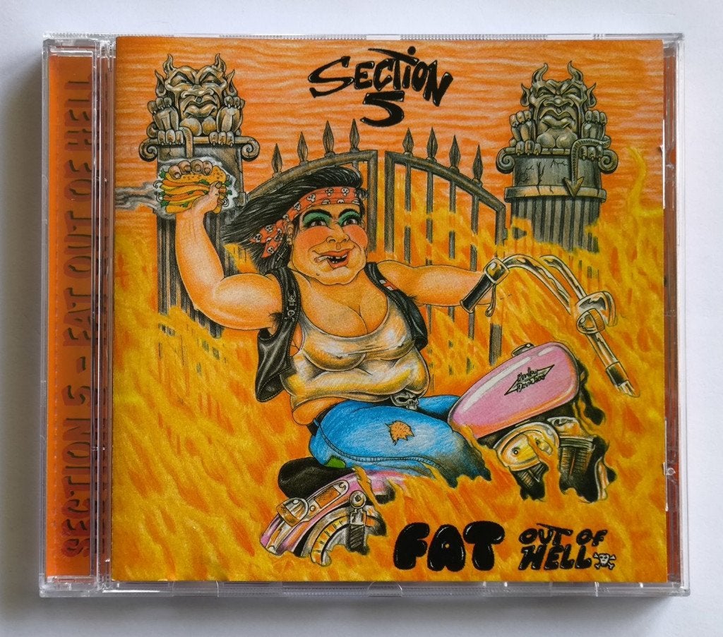 Section 5 - Fat Out Of Hell CD (jewelcase) heruitgave, Verzenden, Gebruikt, Punk Rock
