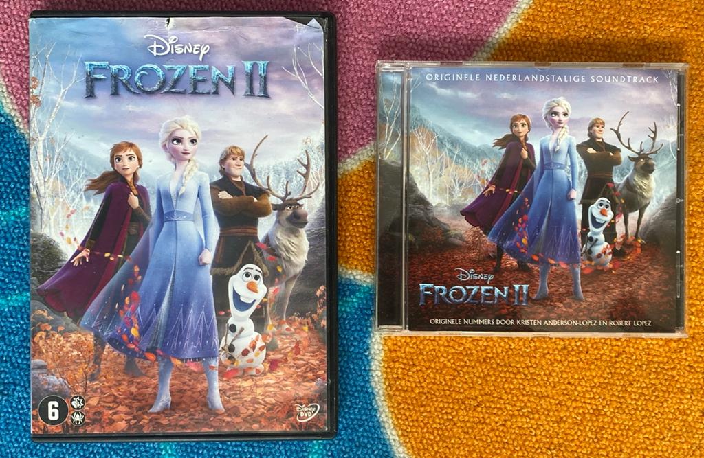 Frozen 2 cd & dvd, Cd's en Dvd's, Ophalen of Verzenden, Zo goed als nieuw