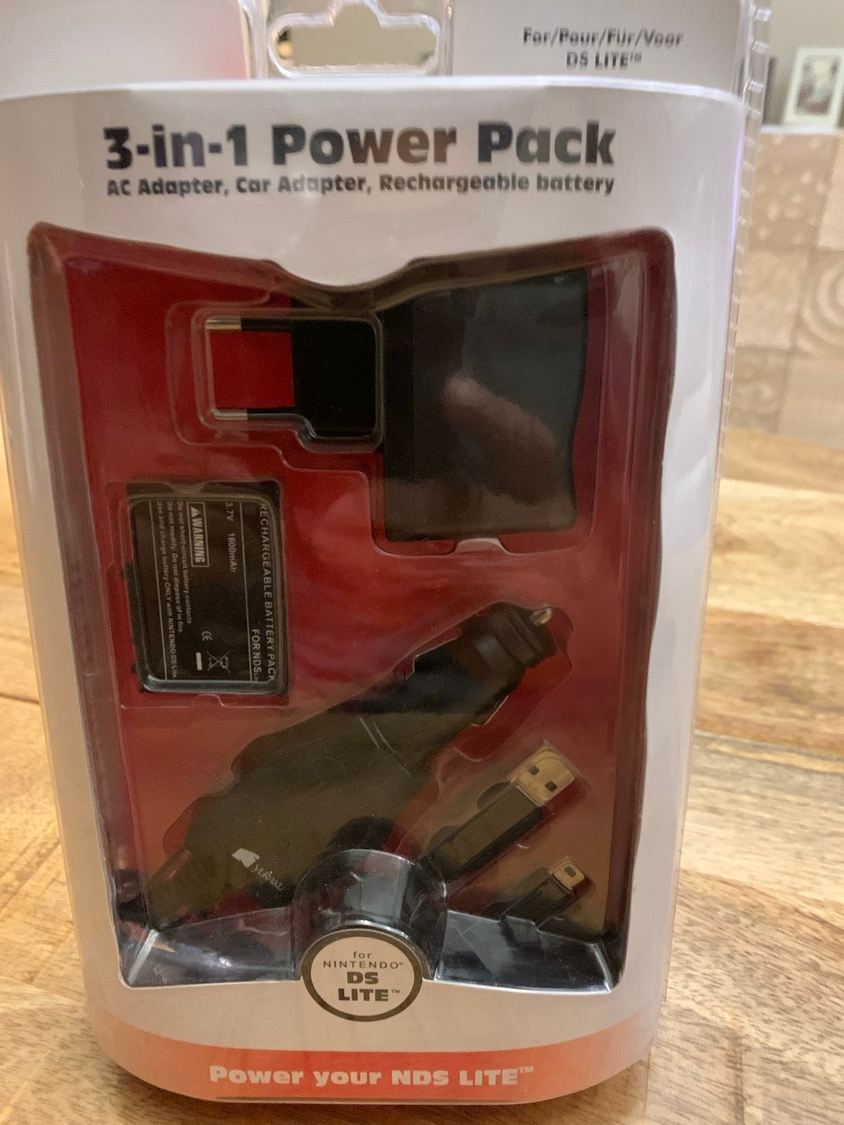 Yuraku 3-in-1 Power Pack voor Nintendo DS Lite, Ophalen of Verzenden, Nieuw, DS Lite, Accu of Oplader