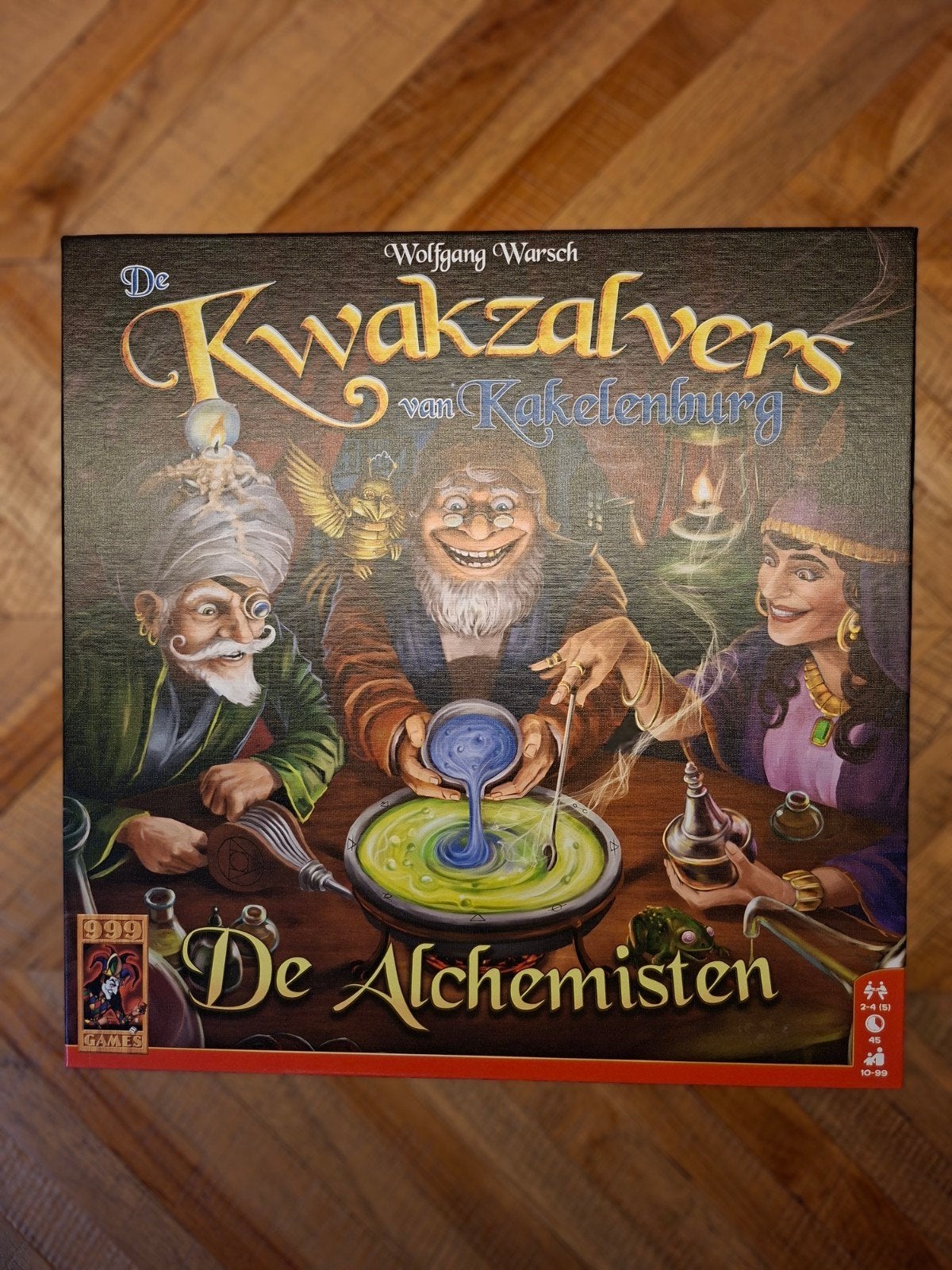 De Kwakzalvers van Kakelenburg: De Alchemisten Uitbreiding, Drie of vier spelers, Verzenden, Nieuw, 999 Games