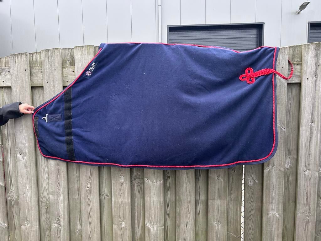 Trust zweetdeken/showdeken 175, Dieren en Toebehoren, Paarden en Pony's | Dekens en Dekjes, Ophalen of Verzenden, Zo goed als nieuw