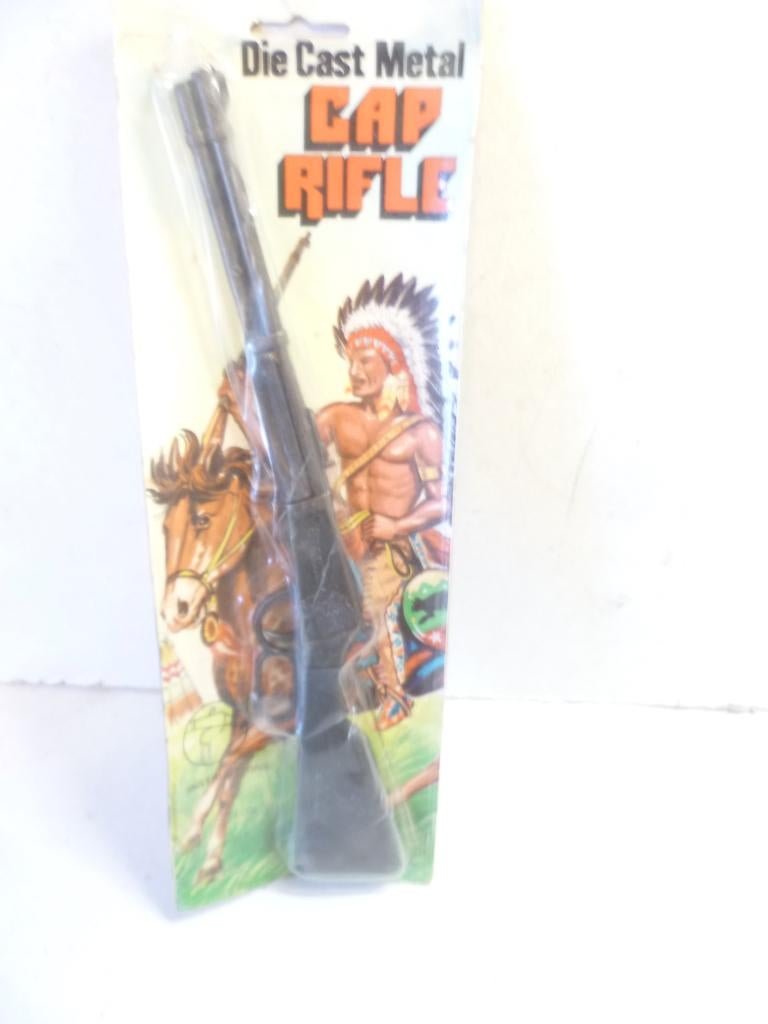 Metal Cap Rifle geweer 17cm lang Hong Kong 70er jaren, Ophalen of Verzenden