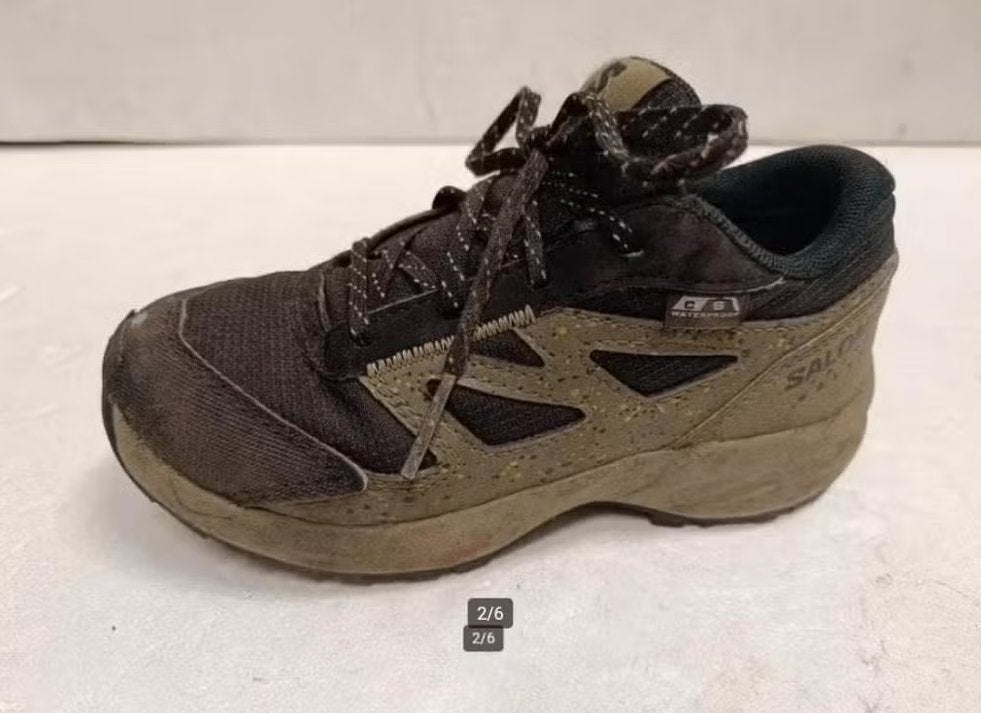Salomon bergschoenen maat 31 (19cm) contagrip zool, Gebruikt, Schoenen, Ophalen of Verzenden