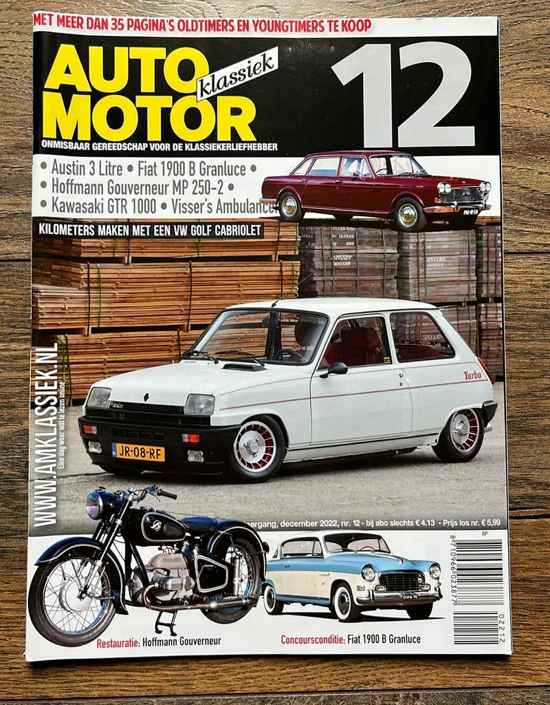 AMK: R5 Alpine Turbo, VW Golf Cabrio, Ford Capri, Ophalen of Verzenden, Zo goed als nieuw, Algemeen