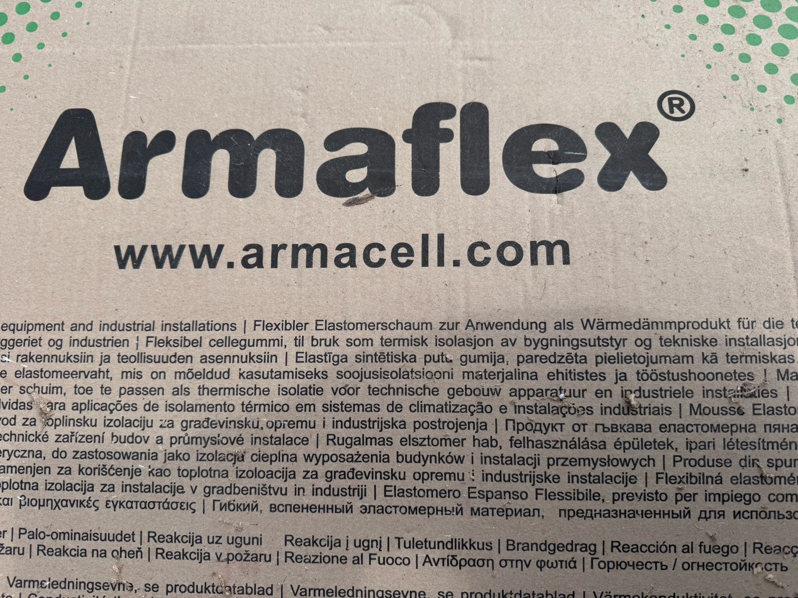 Armaflex isolatie, Ophalen, Zo goed als nieuw