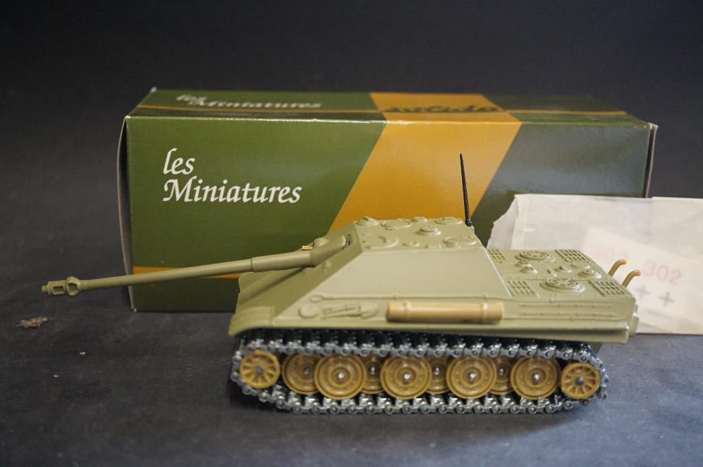 Solido Duitse Jagdpanther tank - 1/50 - TOP, Ophalen of Verzenden, Zo goed als nieuw, Overige typen, Overige merken