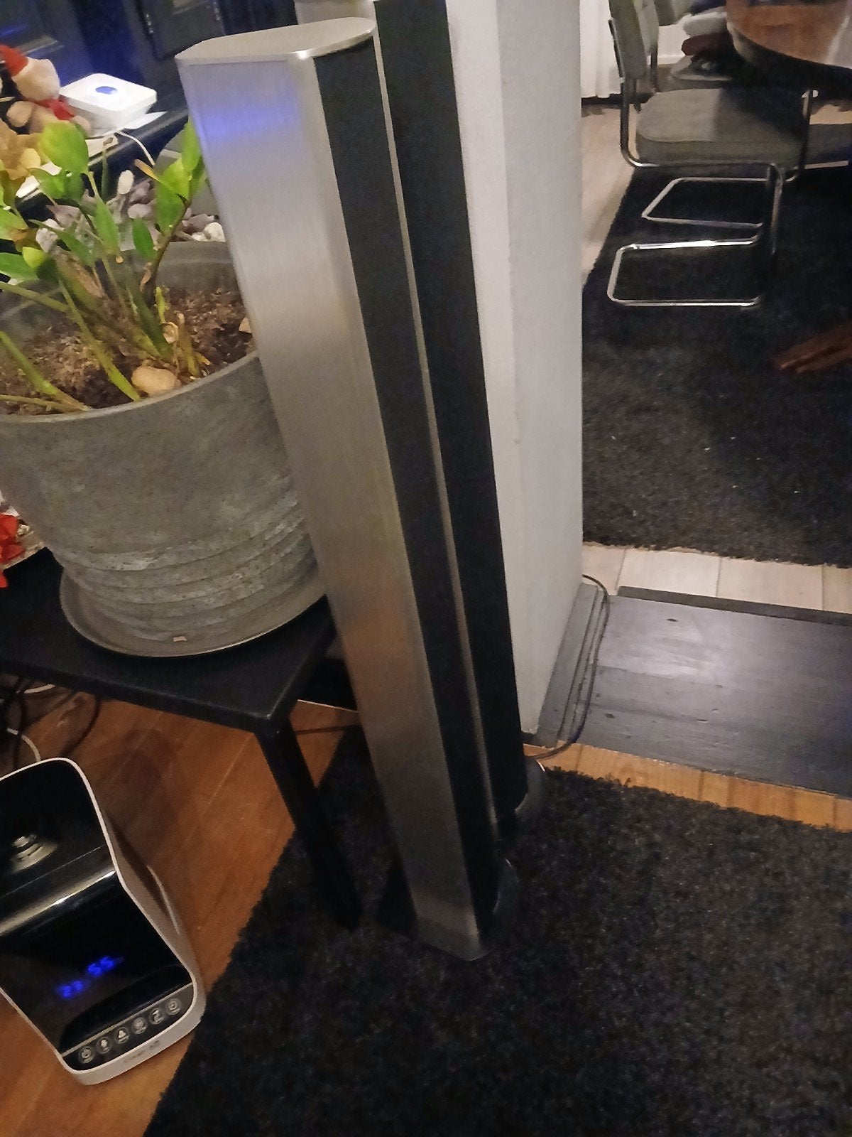 Piega S4 Vloerstaande Luidsprekers - Zilver/Zwart, Audio, Tv en Foto, Ophalen, Zo goed als nieuw, Vloerstaande luidspreker, Overige merken