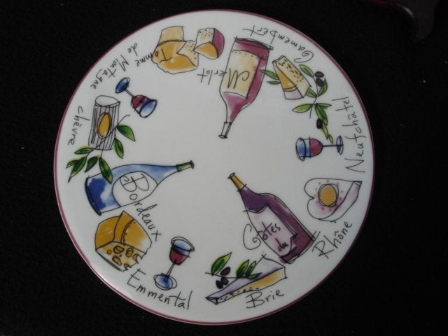 Villeroy & Boch [ ? ] kaasplank jaren 50/ 60, Ophalen of Verzenden