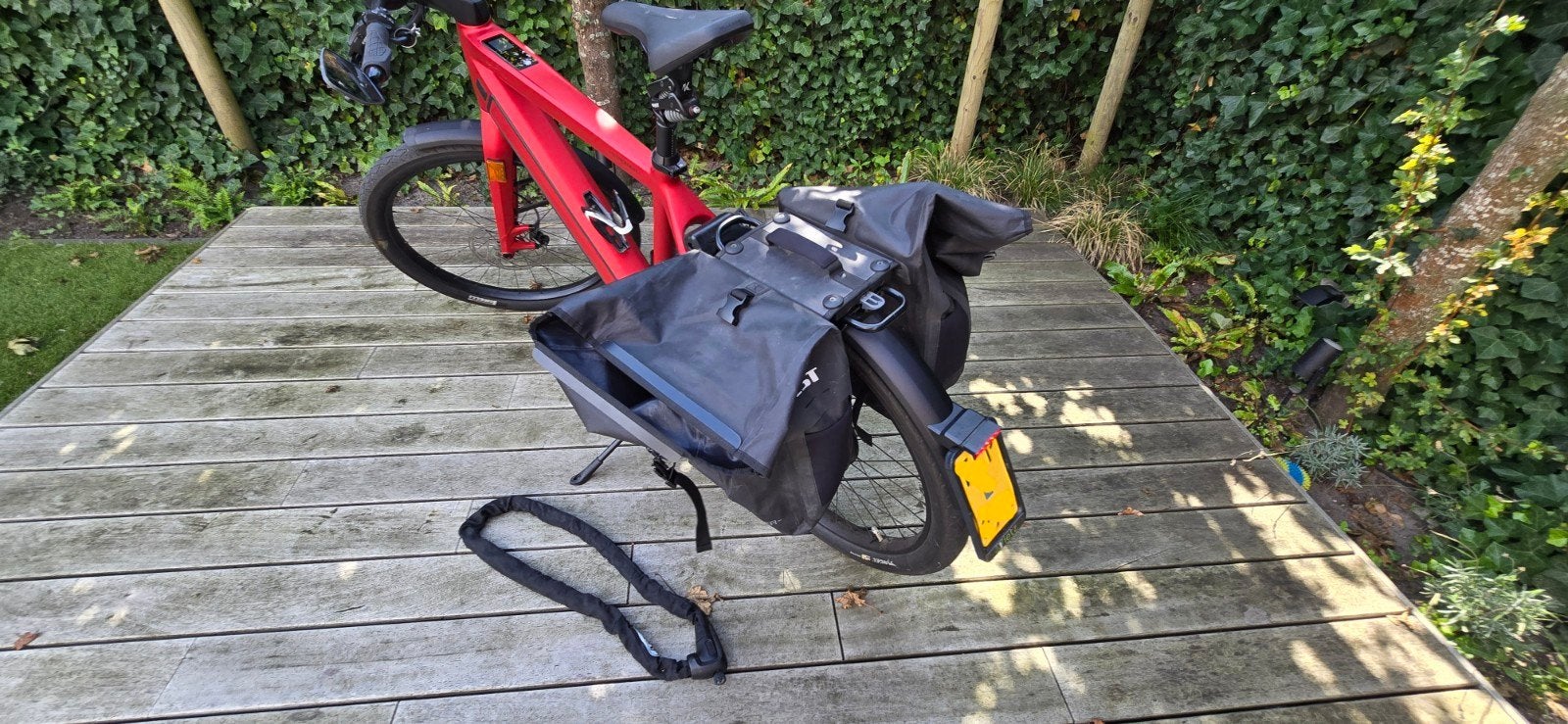 Foto 4 van Stromer ST3 Pinion Spec Edition Red - Nieuwe accu (soh 100%)