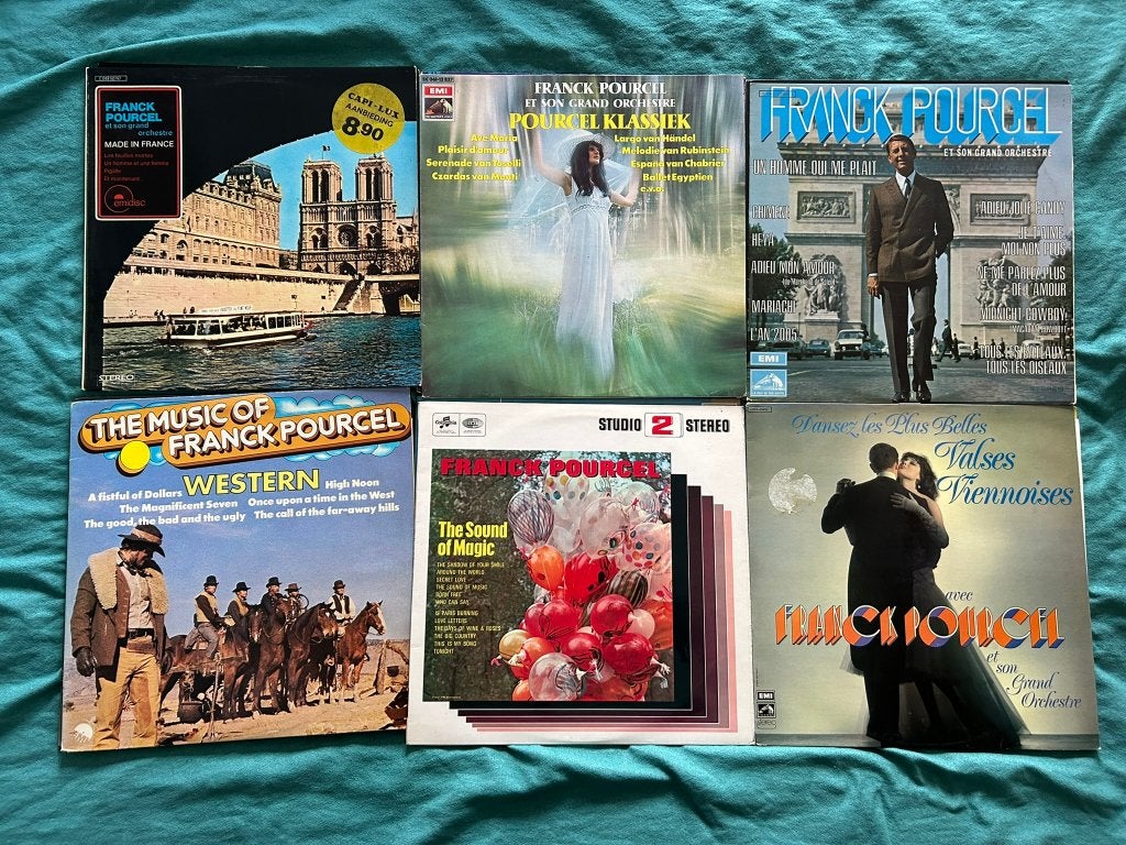 20 LP's Franck Pourcel (ook per stuk te koop), Ophalen of Verzenden, Gebruikt, 12 inch