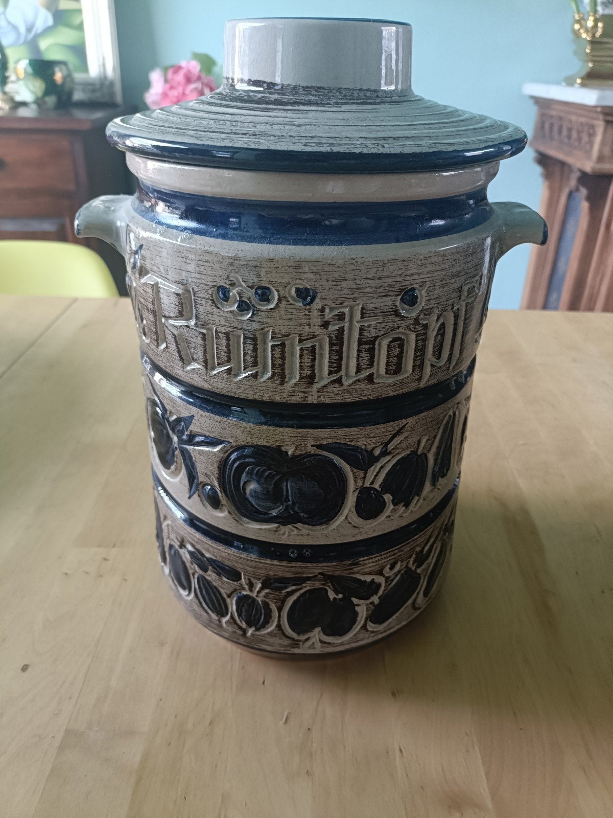 3x Rumtopf 33cm hoog per stuk €10,00, Ophalen, Zo goed als nieuw, Overige materialen, Overige typen