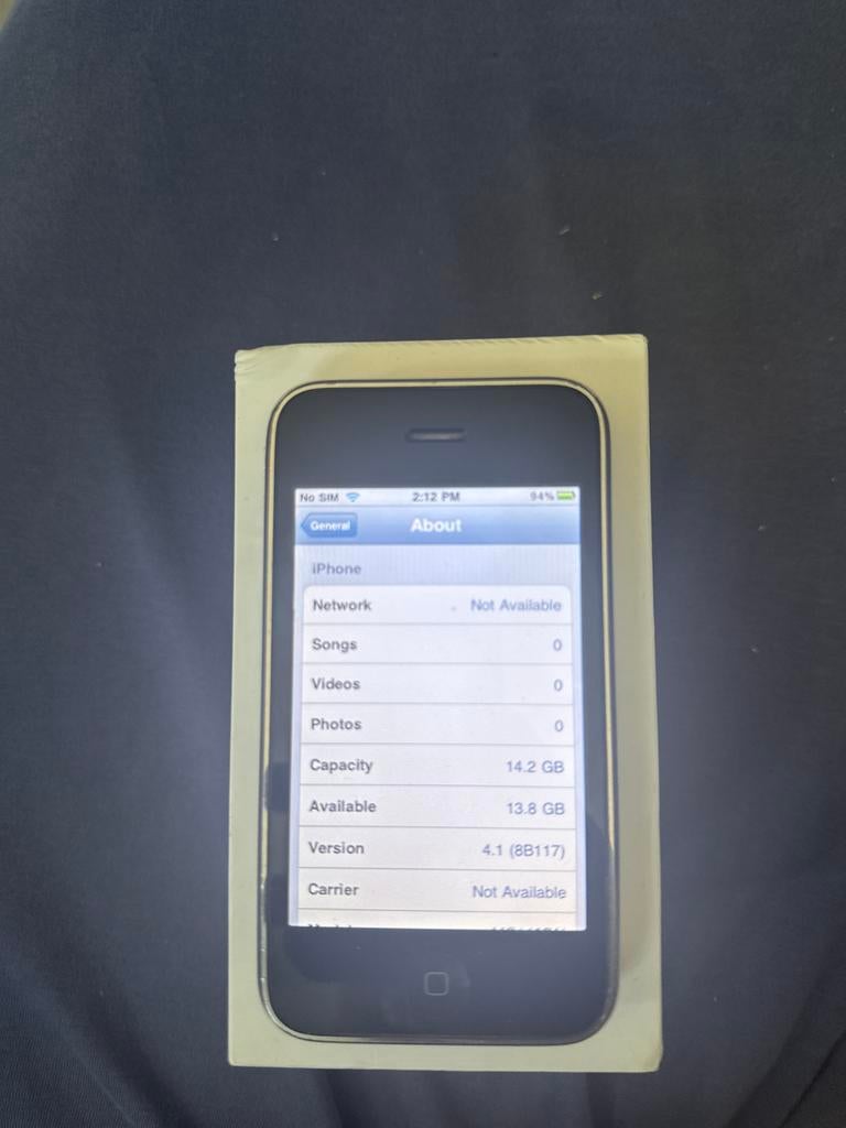 iPhone 3GS 16GB Zonder Simlock, iPhoneOS 4.1, Telecommunicatie, Mobiele telefoons | Apple iPhone, Gebruikt, 16 GB, IPhone 3GS
