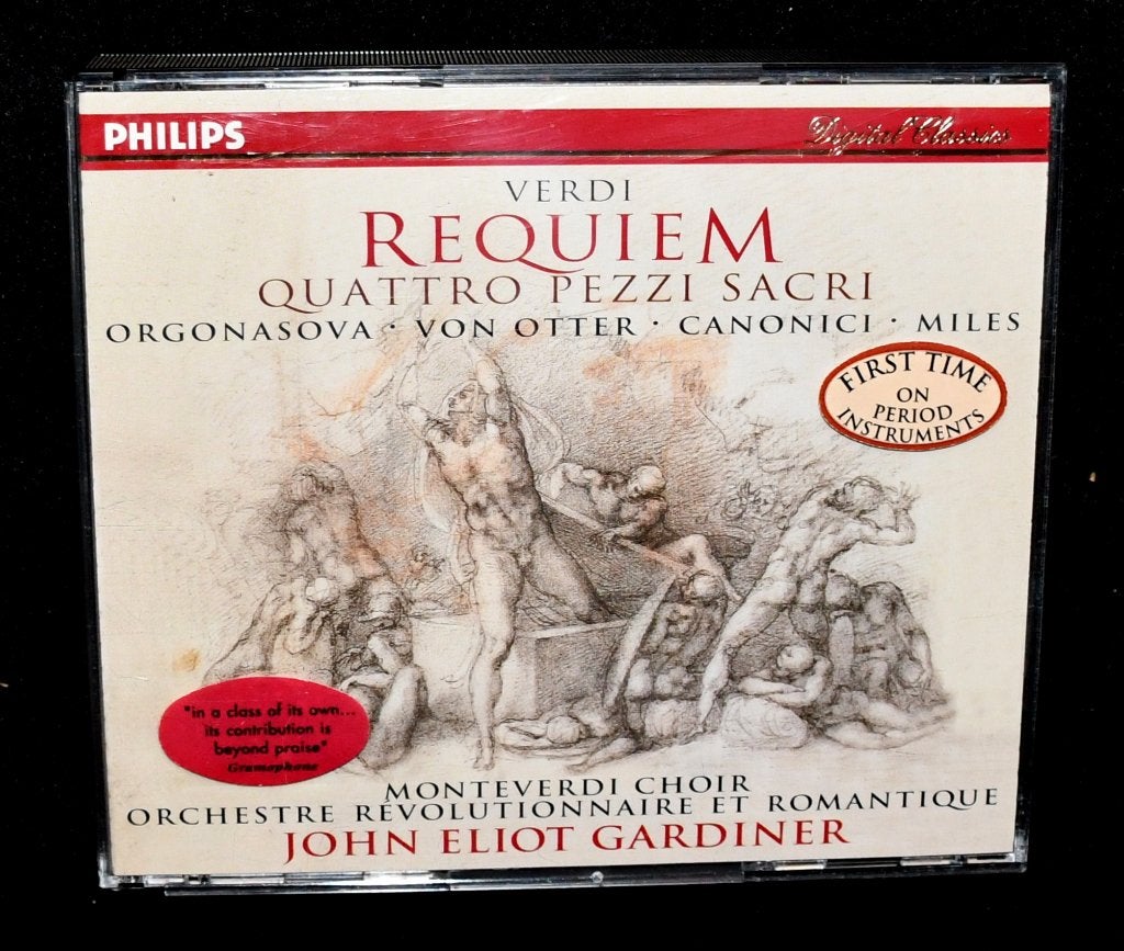 Verdi - Requiem - Quattro Pezzi Sacri - Orgonasova, Von Otte, Ophalen of Verzenden, Classicisme, Zo goed als nieuw, Opera of Operette