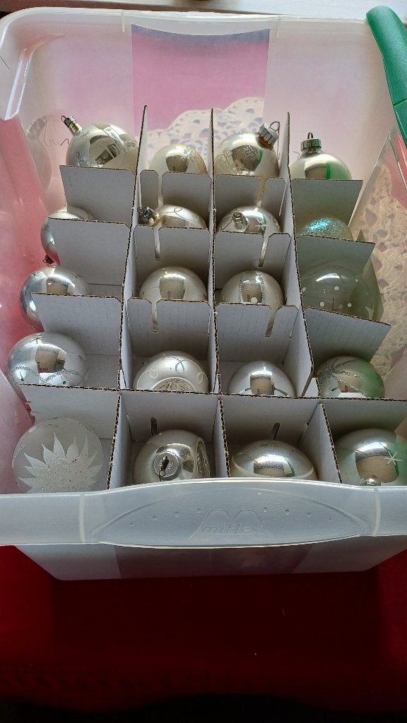 Kerstballen, Ophalen of Verzenden, Zo goed als nieuw