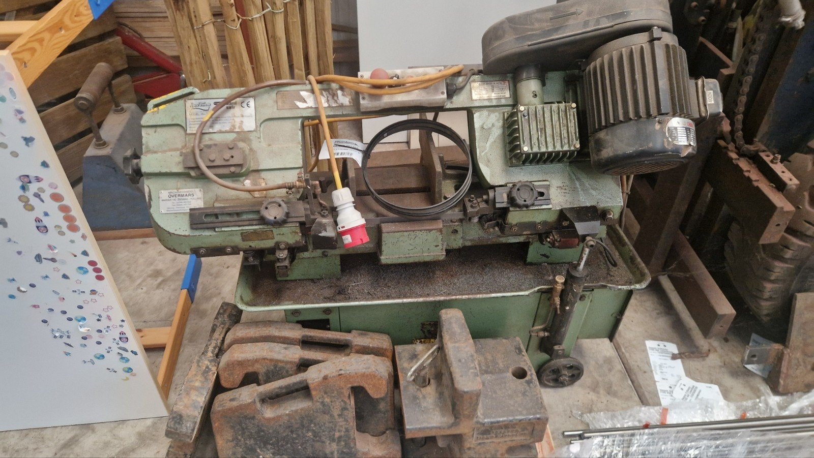 Huvema band saw hu712bs, Ophalen of Verzenden, Zo goed als nieuw, Overige typen