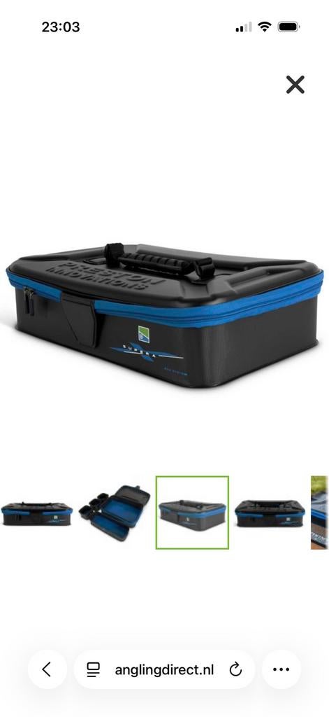 Supera eva x bait system., Watersport en Boten, Hengelsport | Witvissen, Ophalen, Zo goed als nieuw, Complete set