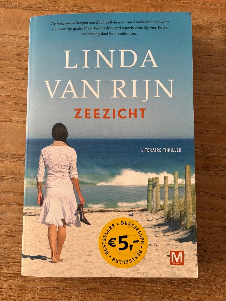 Linda van Rijn - Zeezicht, Ophalen of Verzenden, Gelezen, Linda van Rijn