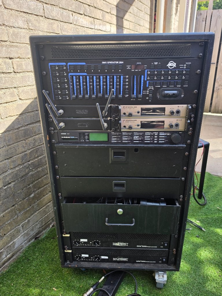Rack met apparatuur, Audio, Tv en Foto, Ophalen, Gebruikt, Audio