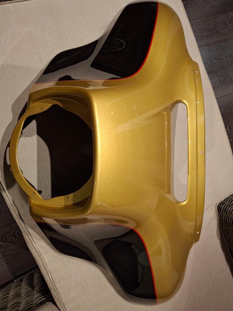 Harley Touring Batwing Bovenkuip 2014+ Black Hills Gold, Motoren, Onderdelen | Harley-Davidson, Ophalen of Verzenden, Gebruikt