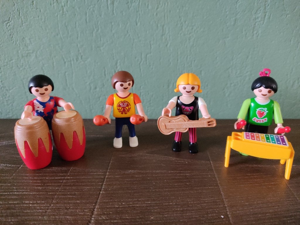 Playmobil 4329 schoolorkest, Ophalen of Verzenden, Zo goed als nieuw, Complete set