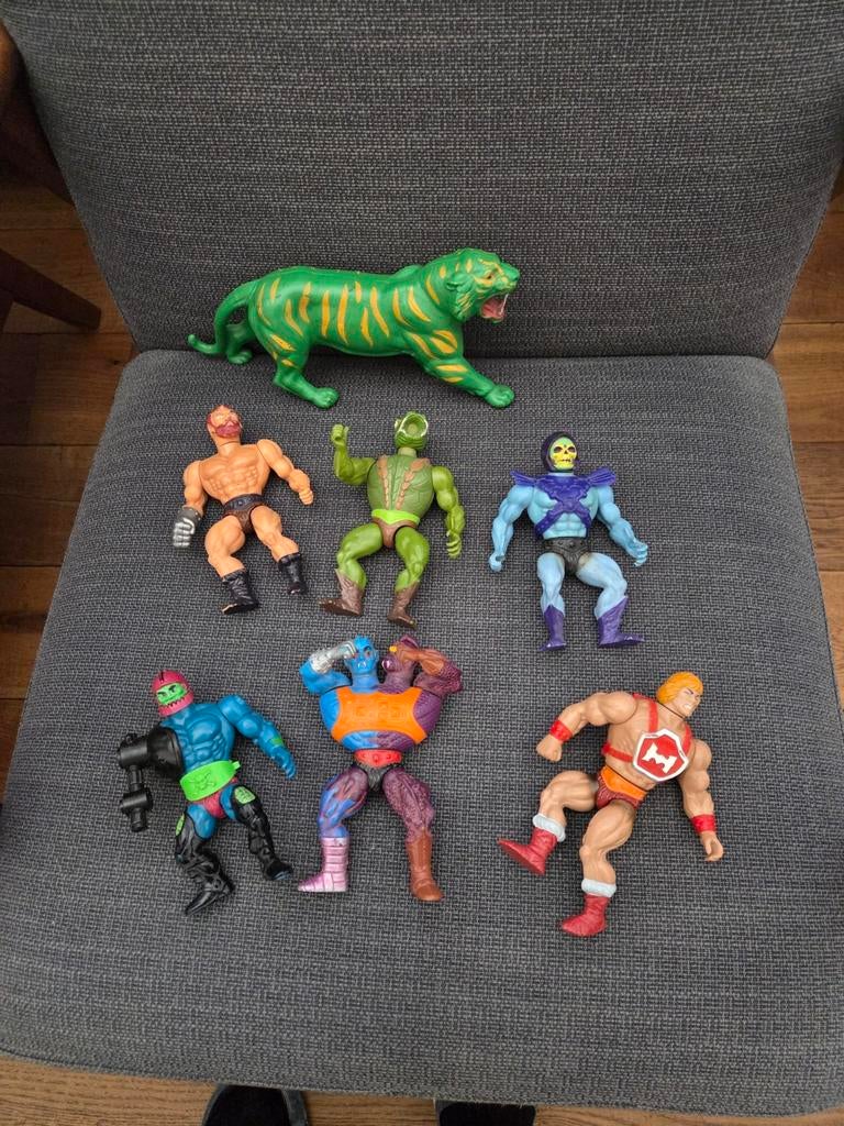 vintage motu action figures set, Verzenden, Gebruikt