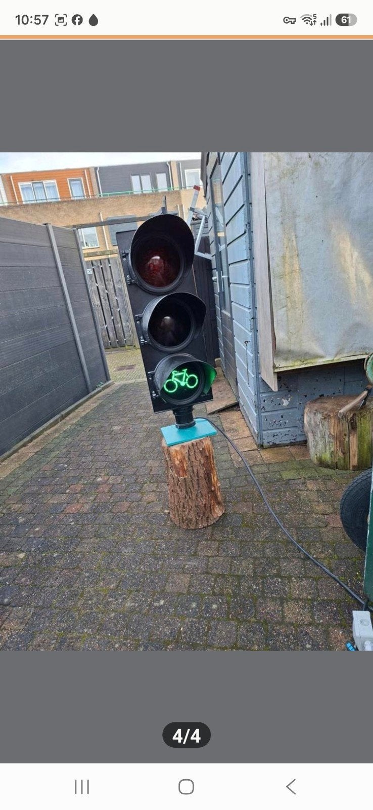 Stoplicht (echt van af de straat), Ophalen of Verzenden