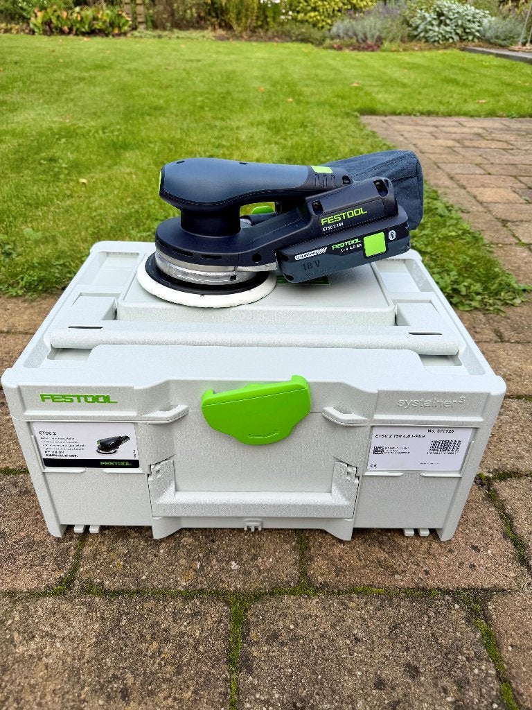 Festool ETSC 2 150 4,0 I-Plus Accu schuurmachine - nieuw
