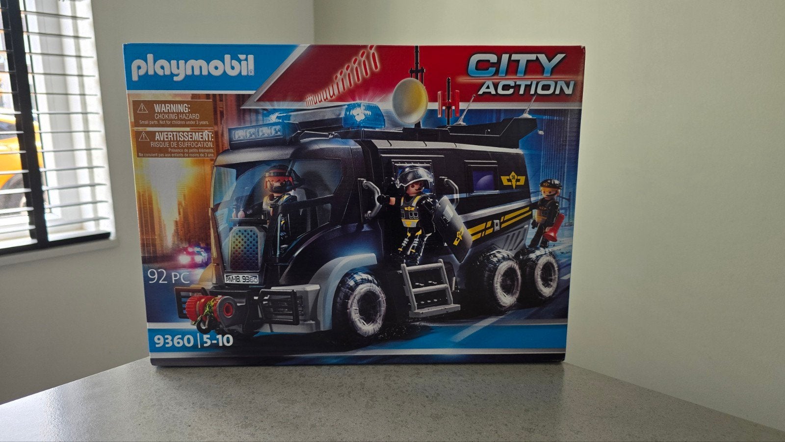 Playmobil 9360 SIE SWAT Truck nieuw in doos, Ophalen of Verzenden, Nieuw