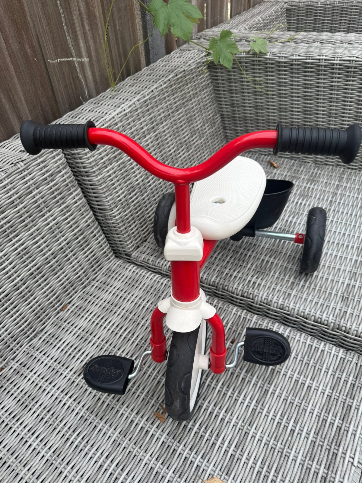 Smoby driewieler rookie red, Ophalen, Zo goed als nieuw