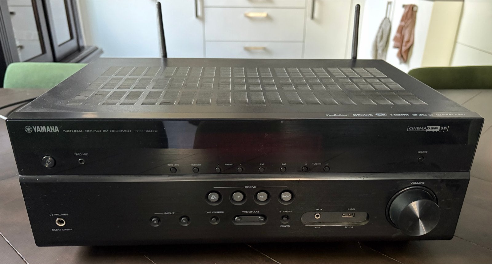 Yamaha HTR-4072 AV Receiver - Krachtige 5.1 Surround Sound, Gebruikt, Yamaha, Ophalen of Verzenden, 60 tot 120 watt