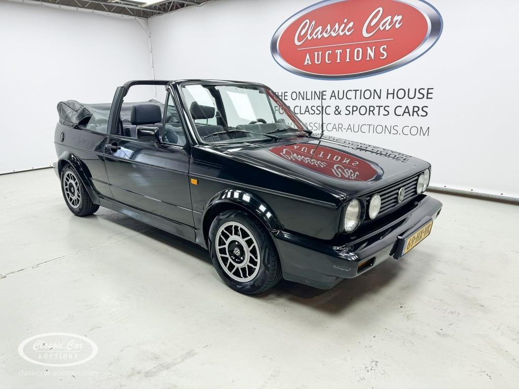 Volkswagen GOLF Convertible  - ONLINE AUCTION, Auto's, Voorwielaandrijving, Cabriolet, Volkswagen, Zwart