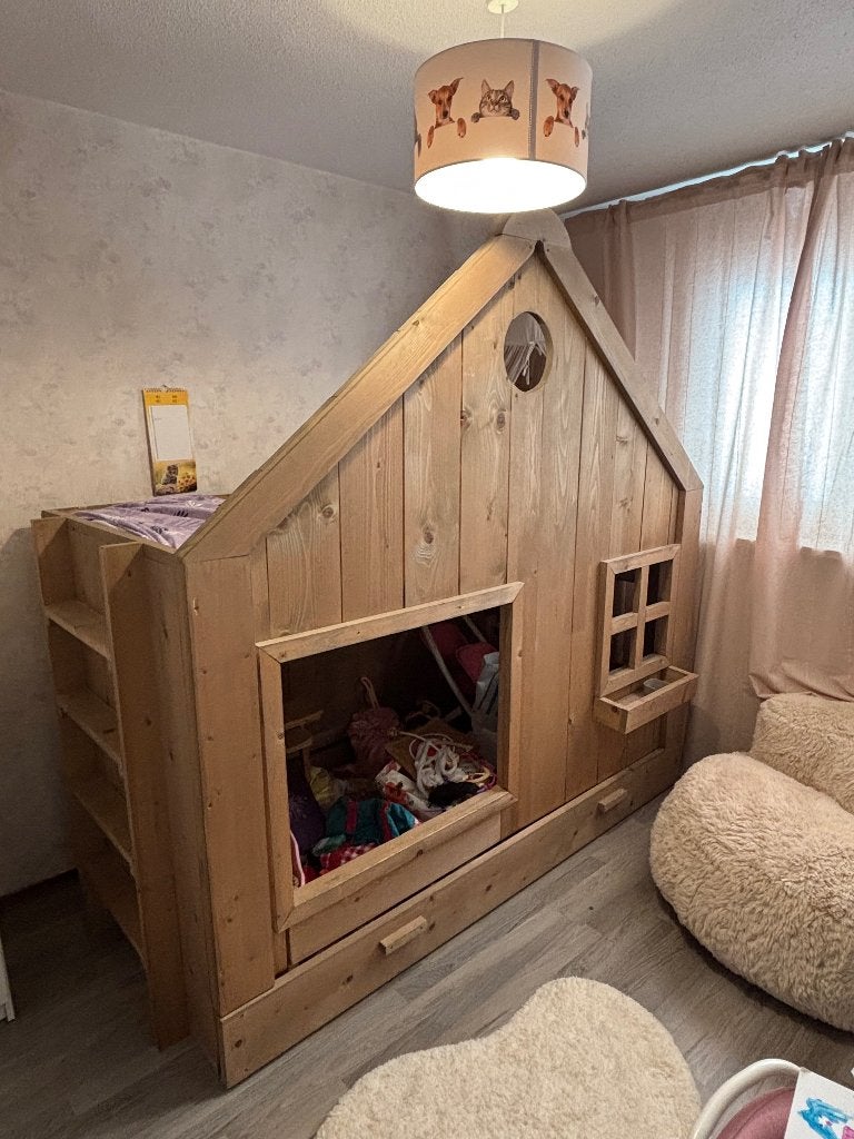 Huisjesbed, Ophalen, Gebruikt, Stapelbed