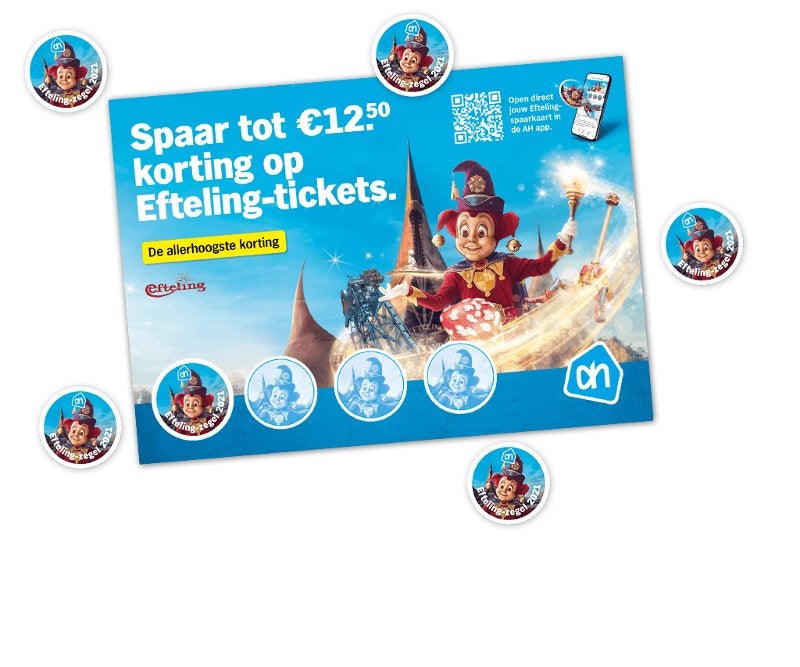 4 Albert Heijn codes voor 4 etickets, Ophalen of Verzenden, Overige soorten, Overige typen