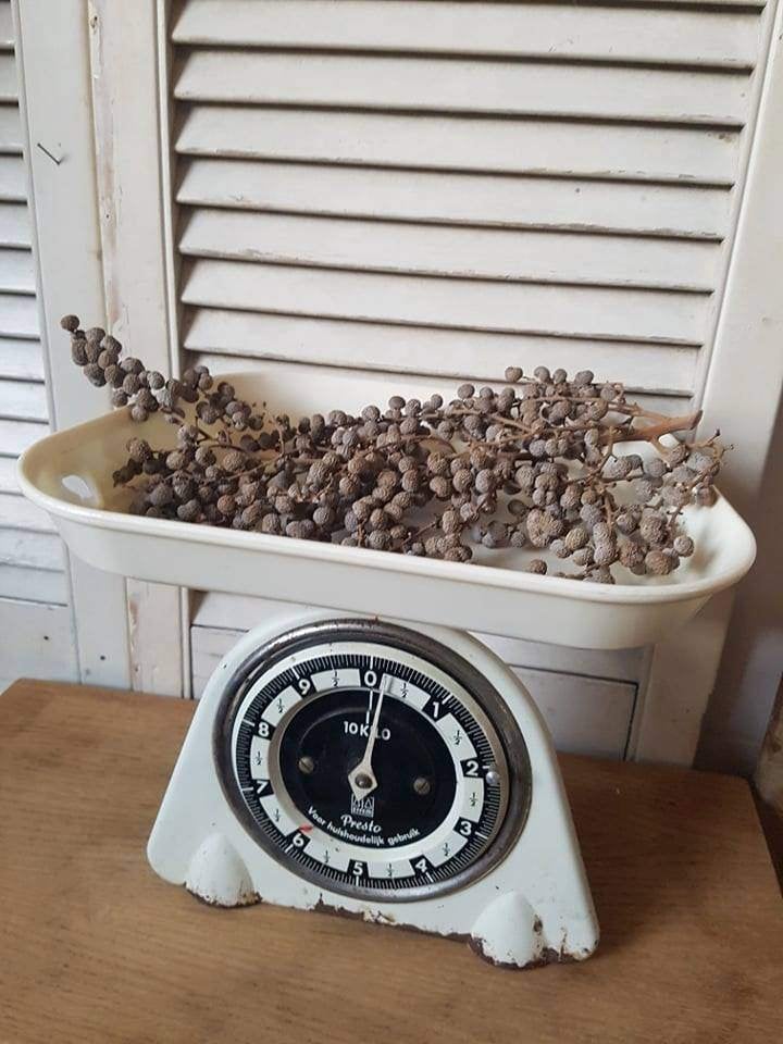 antiek brocante keukeweegschaaltje, Ophalen of Verzenden