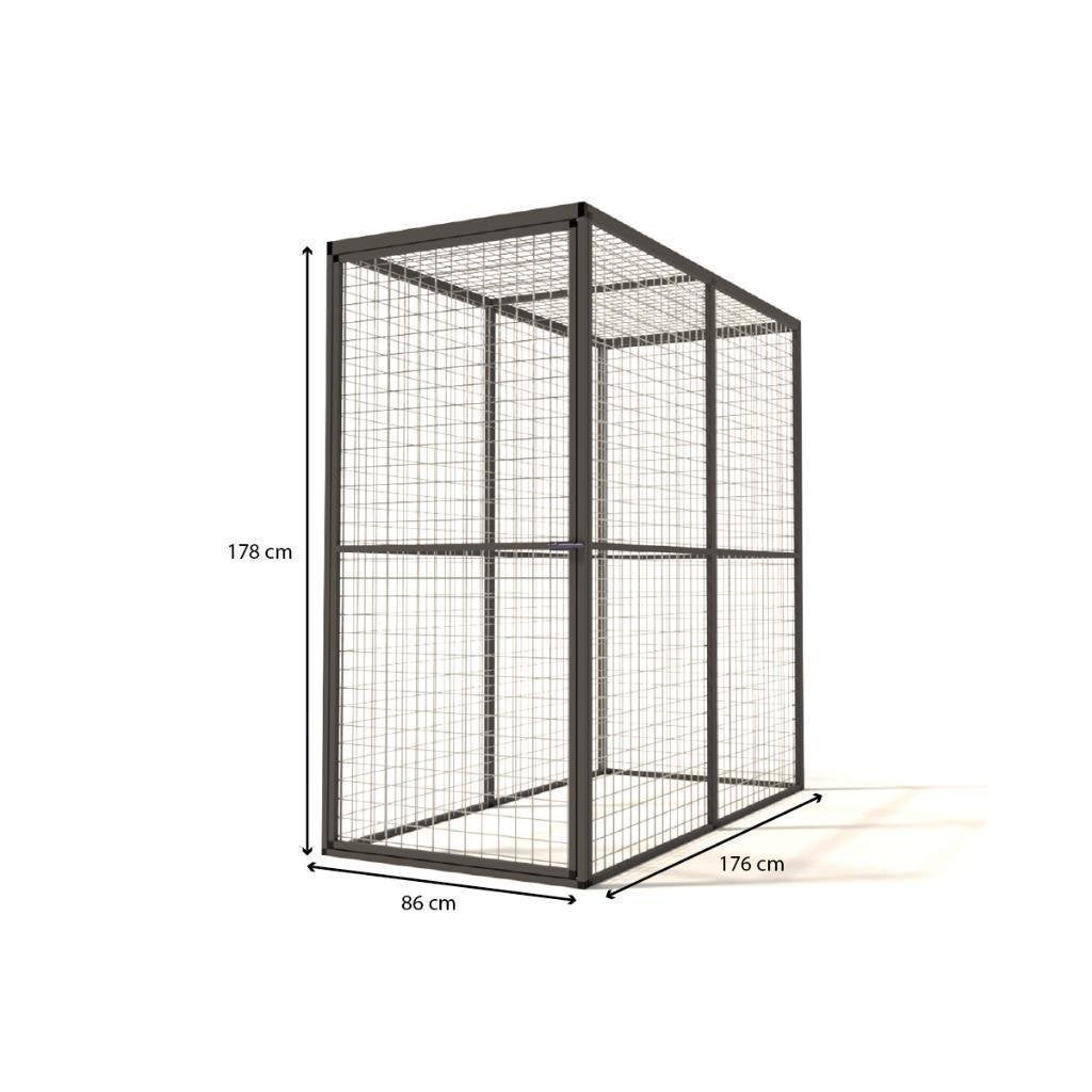 Aluminium Konijnenren Lilly, 110 cm of meer, Nieuw, Ophalen of Verzenden, 90 cm of meer