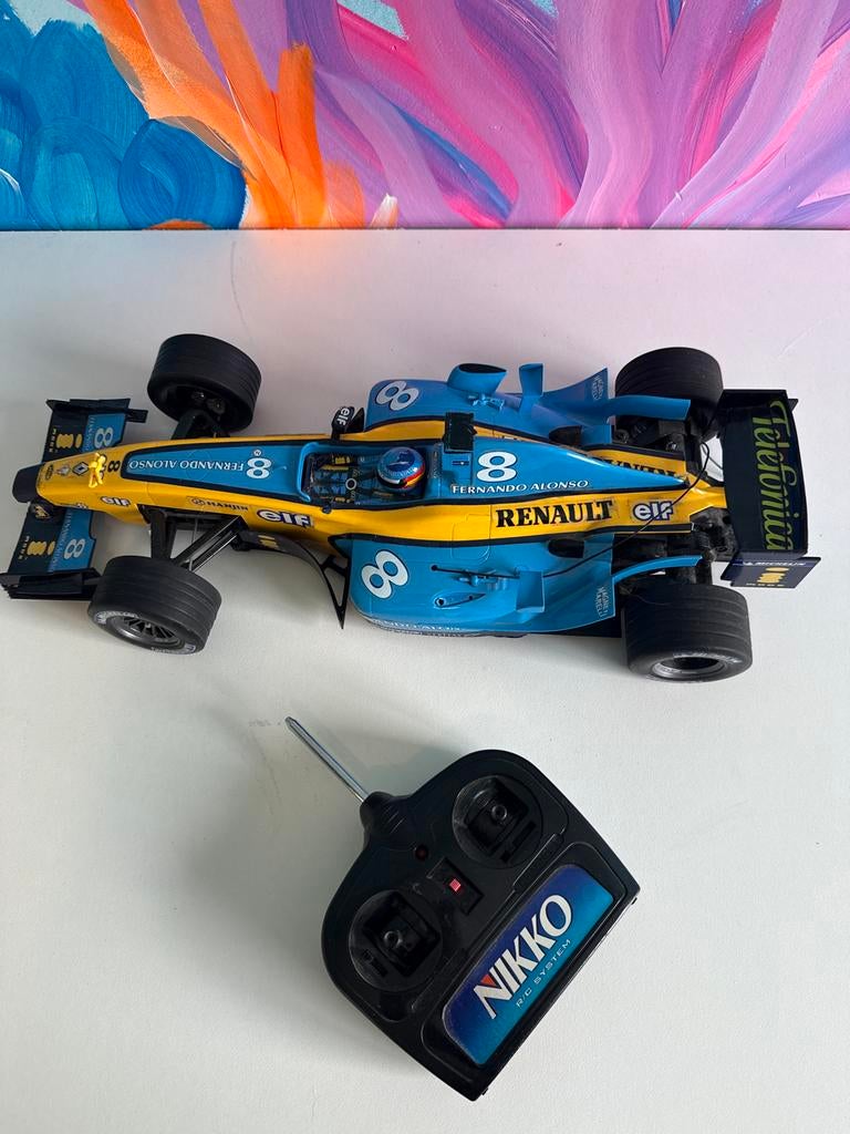 Raceauto Renault F1 Fernando Alonso RC, Hobby en Vrije tijd, Modelbouw | Radiografisch | Auto's, Elektro, Gebruikt, Ophalen of Verzenden