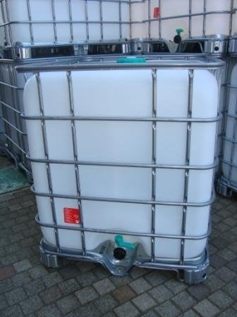 Ik zoek 200 ibc van 1000 L op stalen of kunststof pallet, Ophalen, Kunststof, Met kraantje, 150 liter of meer