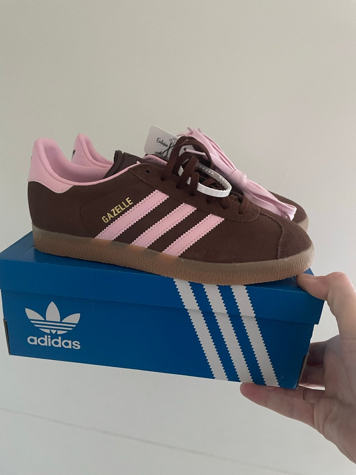 Adidas Gazelle Special Clear Pink Auburn 39 1/3, Bruin, Adidas, Nieuw, Ophalen of Verzenden