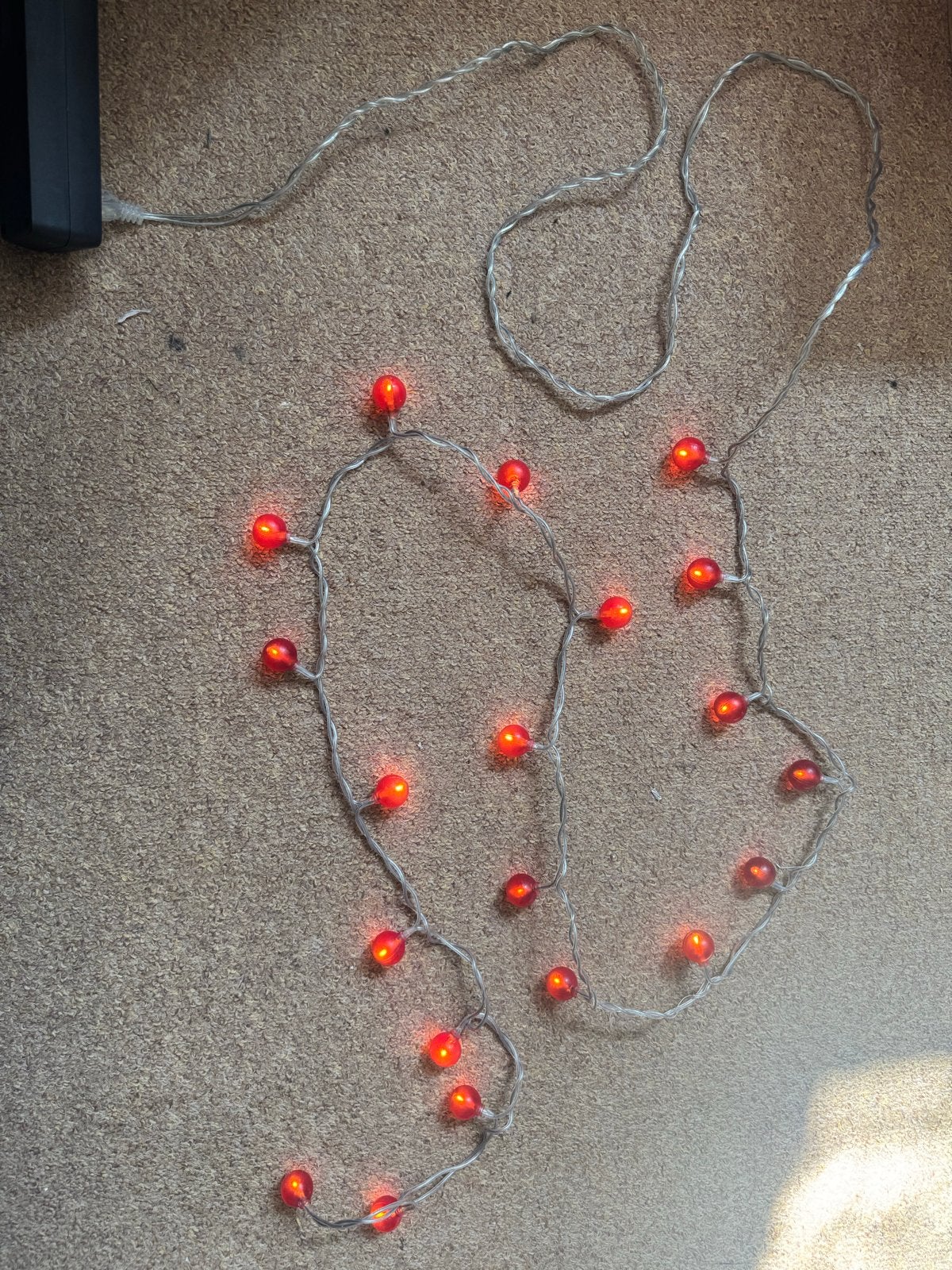 VINTERFINT Slinger, bal rood, 2.2 m, Ophalen of Verzenden