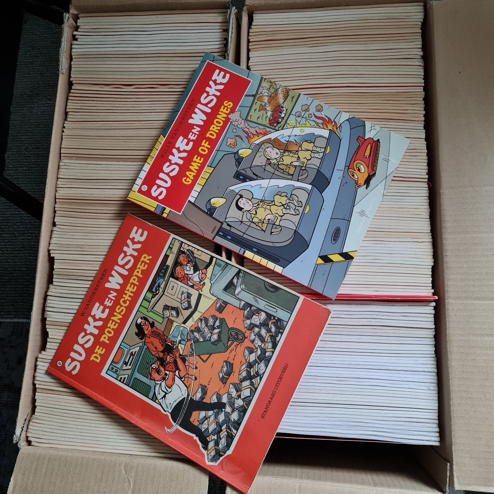 suske en wiskes nrs 67 t/m 337, Meerdere stripboeken, Ophalen, Gelezen
