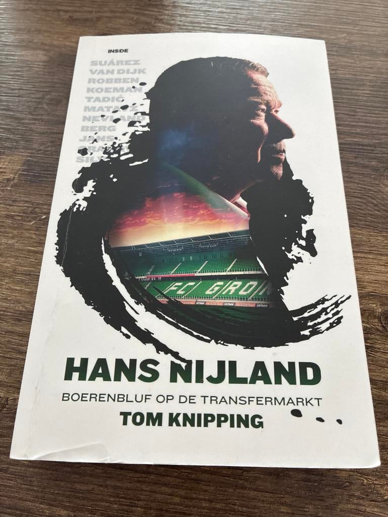 Hans Nijland: Boerenbluf op de Transfermarkt, Boeken, Ophalen of Verzenden, Zo goed als nieuw, Overige sporten