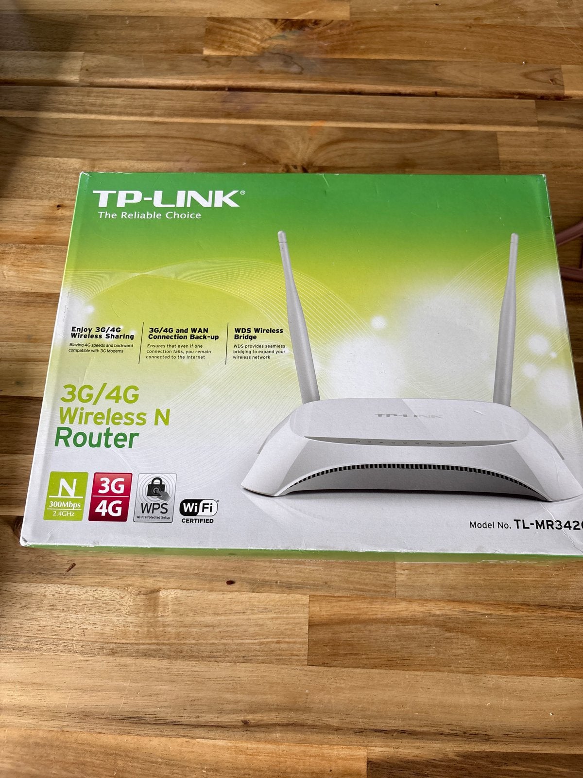 TP-Link 3G/4G Wireless N Router TL-MR3420, Ophalen, Zo goed als nieuw, Router