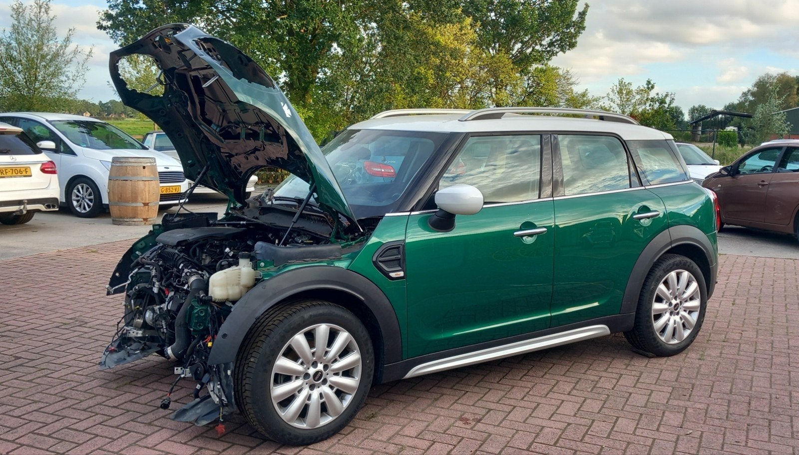 Mini Countryman Automaat, Overige carrosserieën, Mini, Benzine, Groen